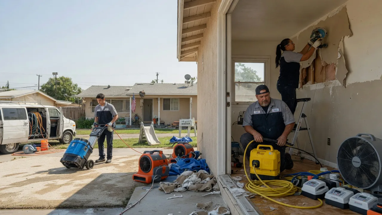 Water Damage Restoration in Hanford, CA near me